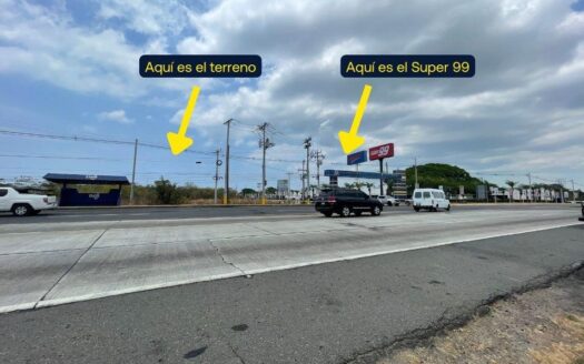 Venta de terreno comercial en la Via Interamericana (Playa Blanca) – MLS 21233