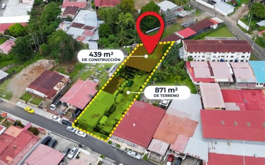 Terreno con galera semi Abierta en Juan Diaz – MLS 20997
