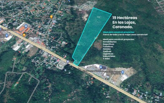 Terreno en Venta, 19 Hectáreas, Las Lajas, Coronado, Interamericana, Panamá – MLS 21996
