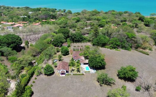 Costa Esmeralda 5 hectáreas con Vista al Mar y casa con piscina – MLS 22498