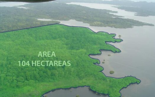 Terreno en Isla Cristobal,Bocas del Toro, de 100 hectareas. – MLS 22437