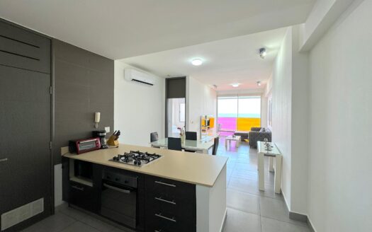 Hermoso apartamento para la venta de 2 habitaciones amoblado en Av.Balboa – MLS 22997
