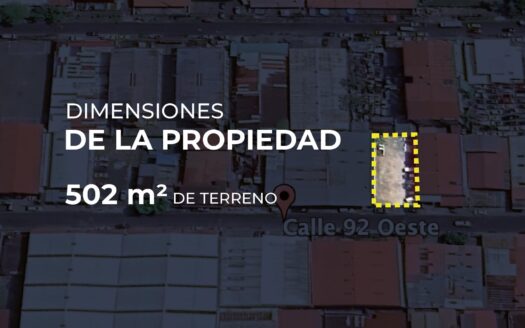 Venta de Terreno Comercial en Río Abajo Calle 11 – MLS 23112