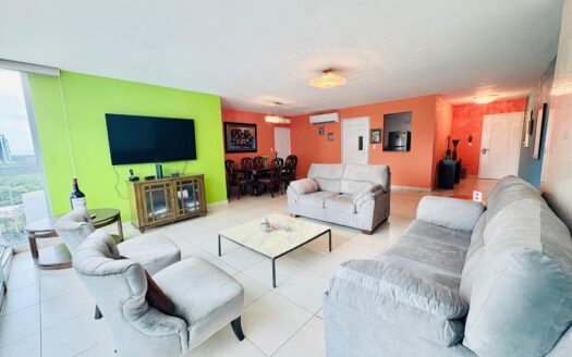 Apartamento Amoblado en Costa del Este – Costa View – MLS 23262