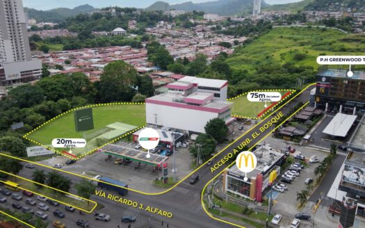 Venta de terreno en Vía Ricardo J. Alfaro – MLS 23284