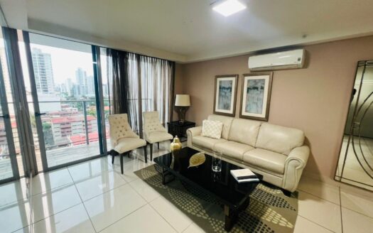 Apartamento en alquiler en Carrasquilla amoblado – MLS 23308